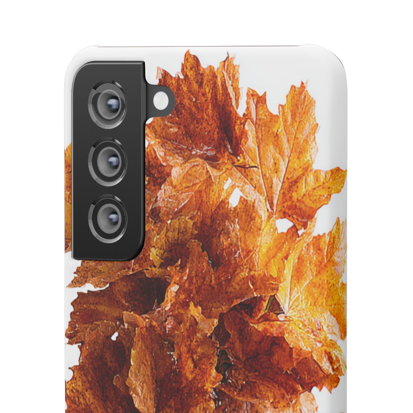 Autumn Leaf Phone Case | Fall Snap Cases, Phone Accessories, Nature Lover Gift, Seasonal Decor, Cozy Fall Vibes