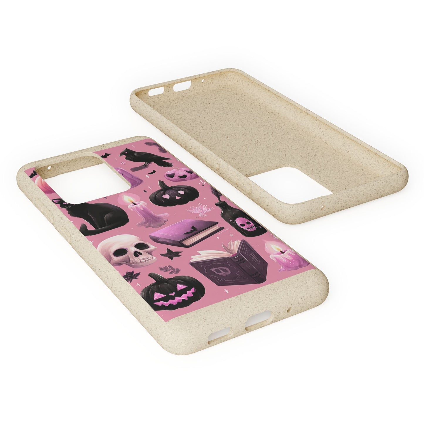Halloween-Inspired Biodegradable Phone Case, Eco-Friendly Cell Phone Cover, Cute Goth Aesthetic Gift, Sustainable Halloween Decor, [...]