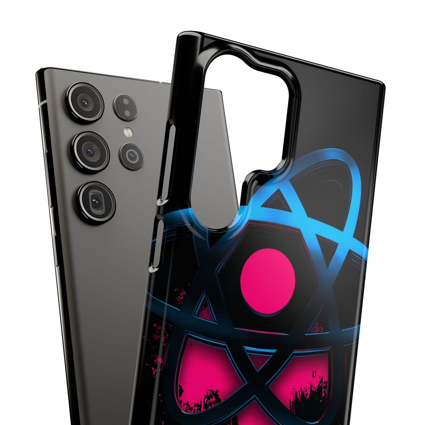 Vibrant Snap Cases for Science Lovers, Phone Cover, Geek Gift, Vibrant Design, Technology Accessories, Unique Phone Case