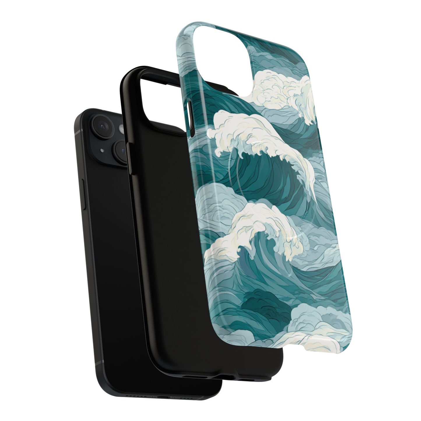 Phone Case — Ocean Wave Tough Magnetic Protective Cover