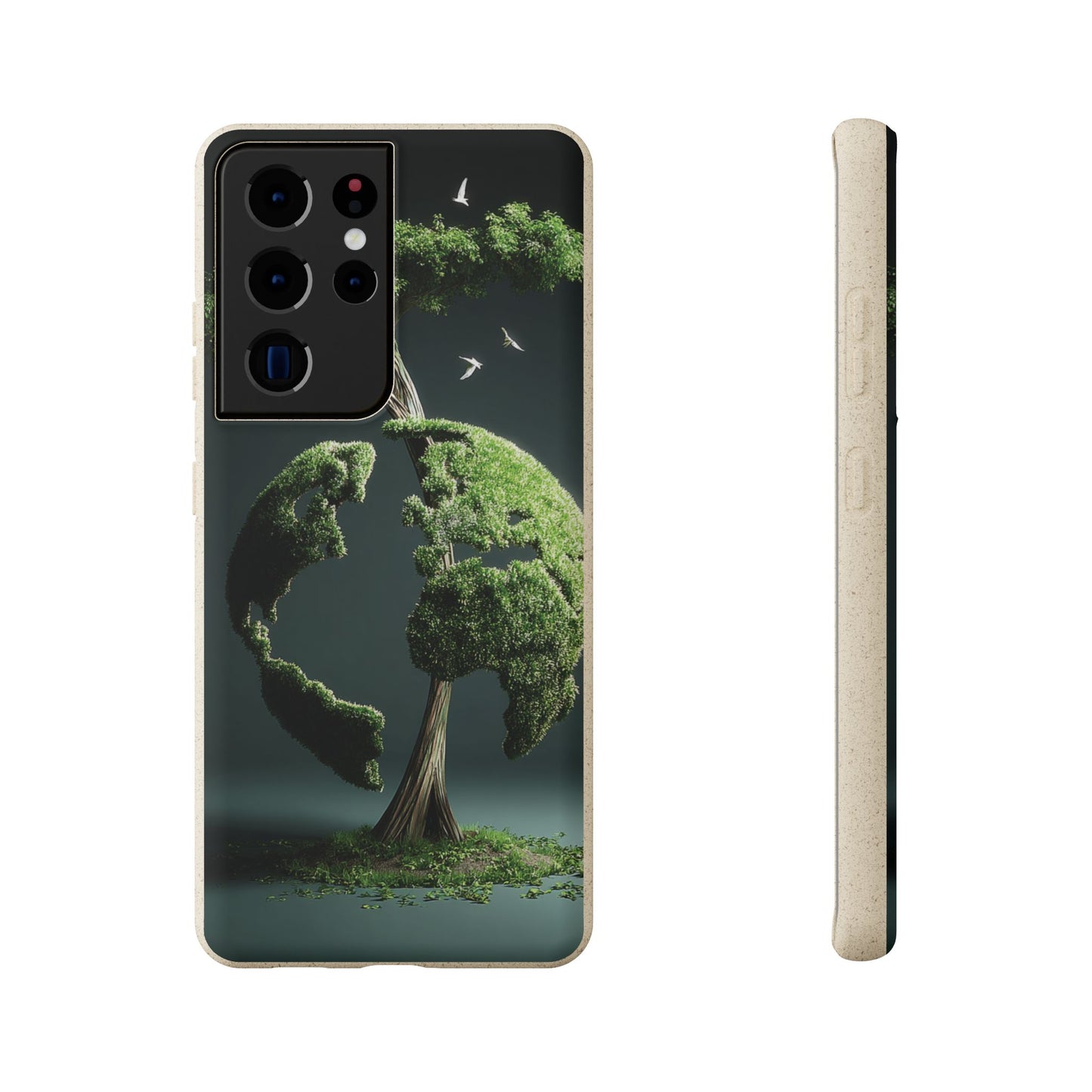 Eco-Friendly Phone Case with Nature Design, Sustainable iPhone Cover, Biodegradable Cellphone Accessories, Green Earth Gift, Earth Day [...]