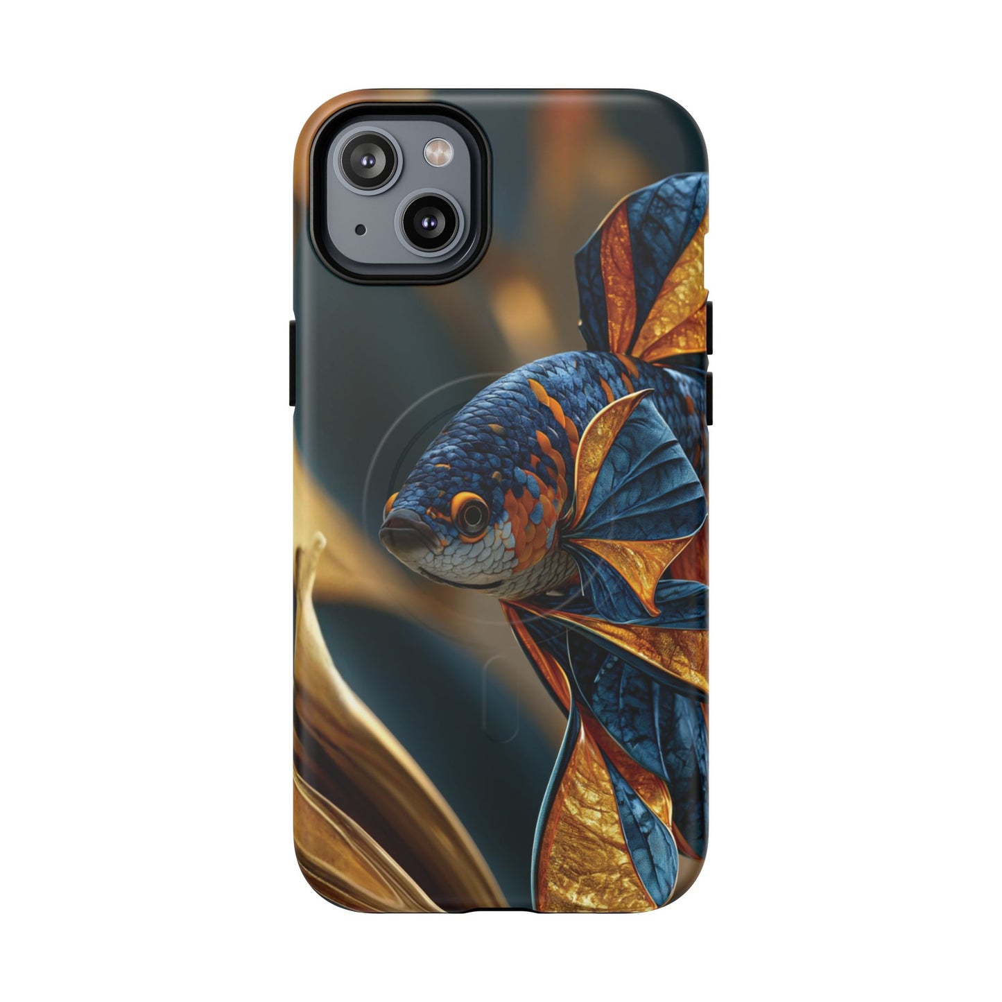 Koi Fish Tough Magnetic Phone Case — Protective Artistic Fish Design