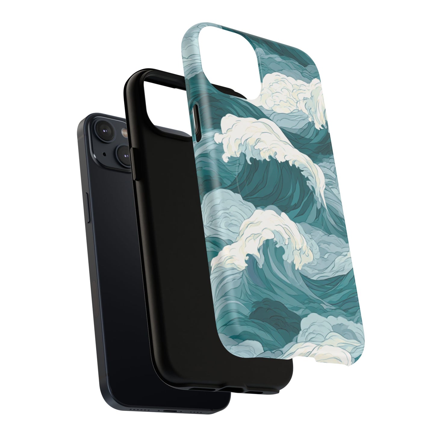 Phone Case — Ocean Wave Tough Magnetic Protective Cover