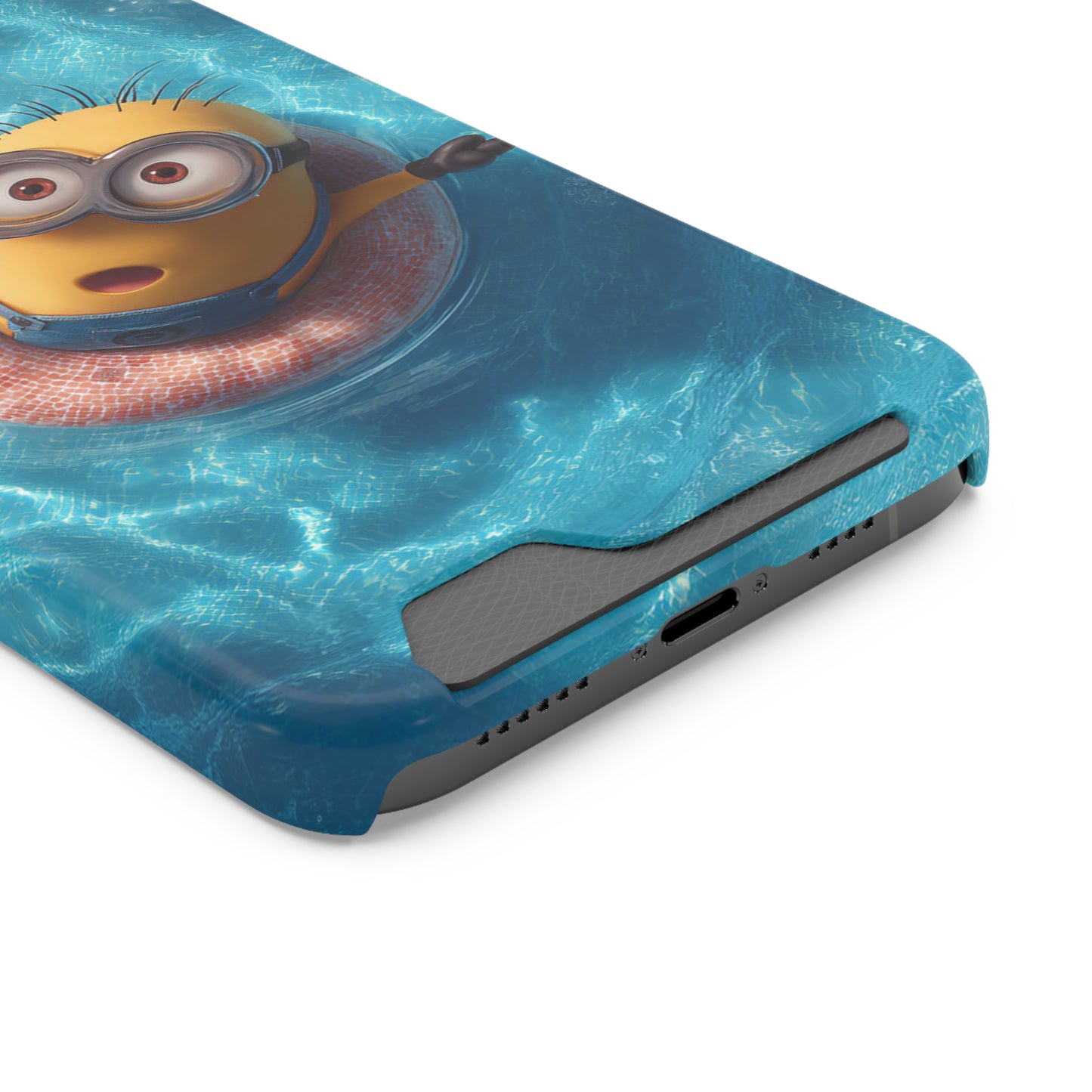 Minion Phone Case with Card Holder, Fun and Functional Accessory for Kids, Smartphone Case, Gift for Minion Fans, Unique Mobile Cover, [...]