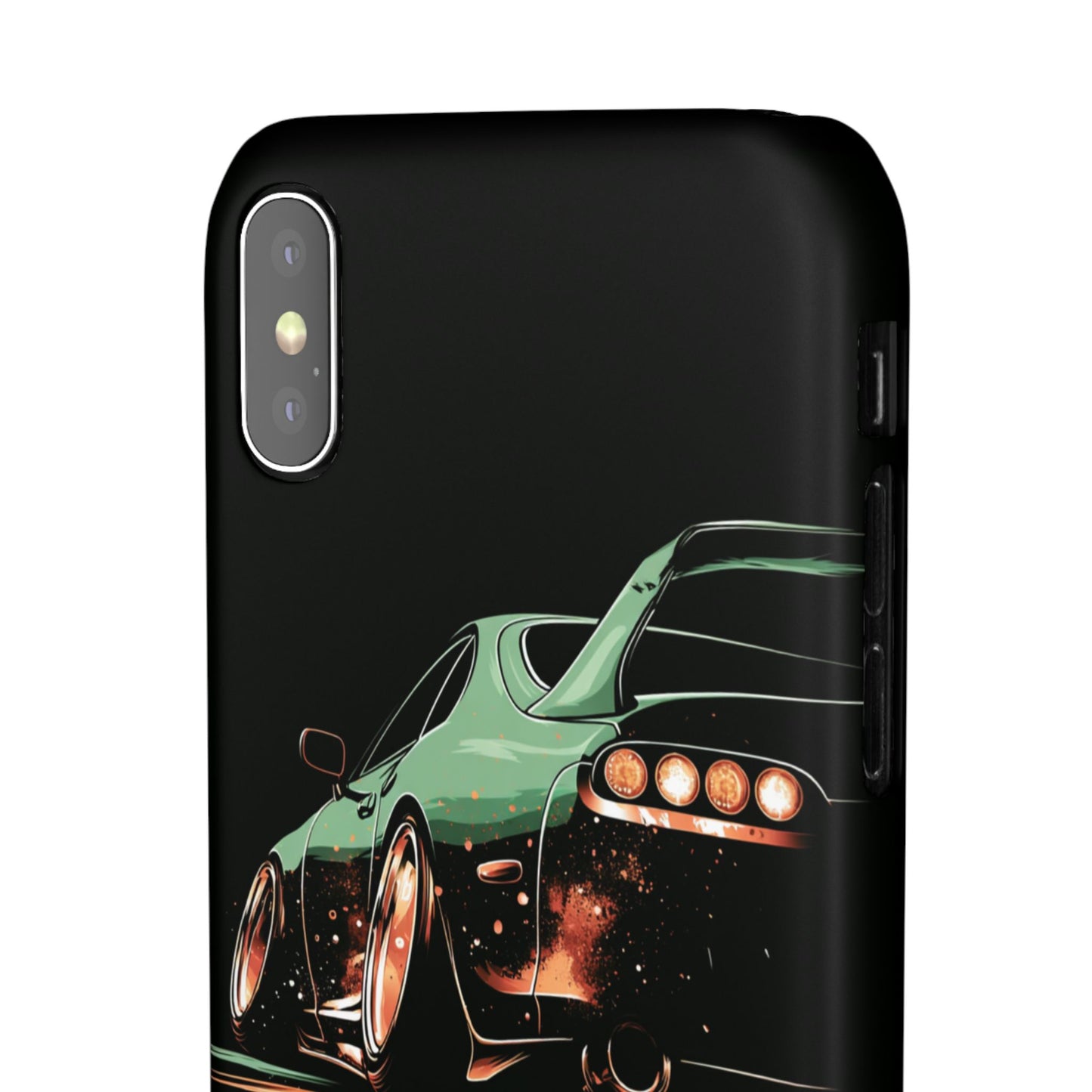 A80 MK4 Green Supra Art Snap Case and Protective Phone Cover For iPhone and Samsung