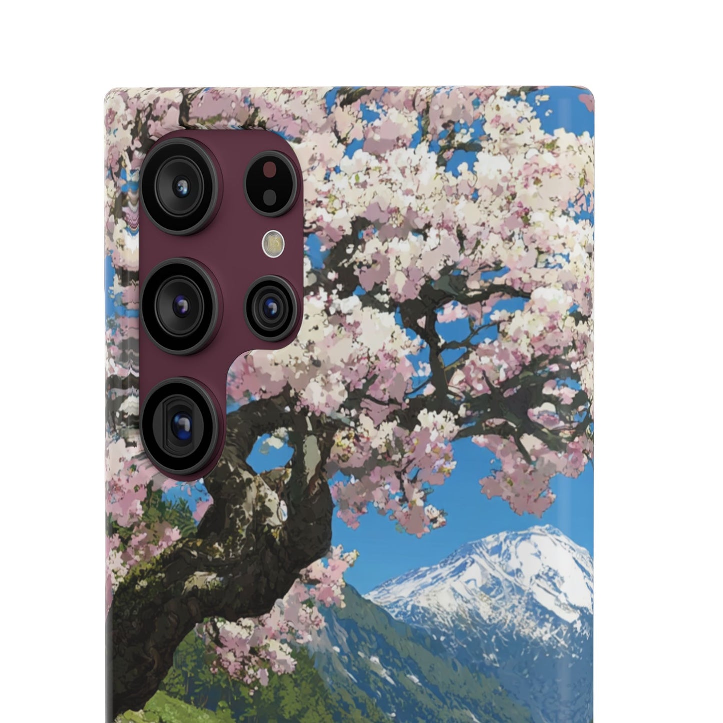 Nature-Inspired Snap Cases for Phone Protection, Floral Phone Covers, Cherry Blossom Aesthetic, Gifts for Nature Lovers, Spring Accessories