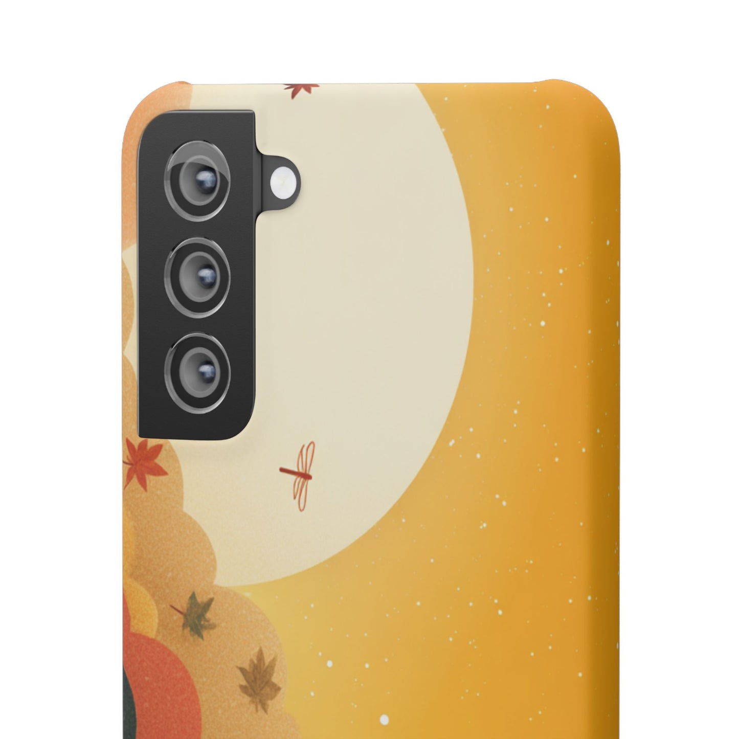 Autumn Sunset Snap Case, Fall Phone Cover, Nature-Themed Accessory, Gift for Her, Seasonal Aesthetic