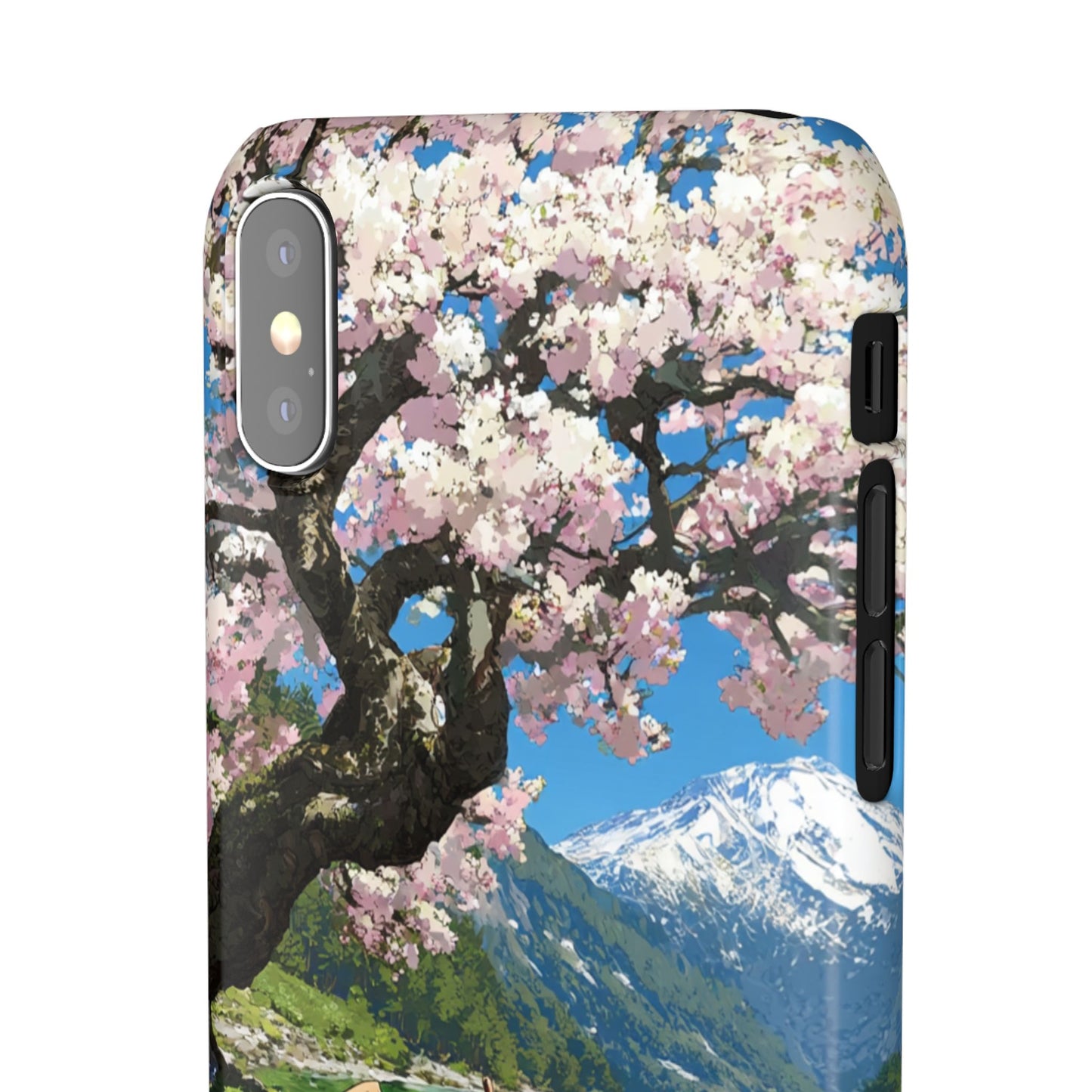Nature-Inspired Snap Cases for Phone Protection, Floral Phone Covers, Cherry Blossom Aesthetic, Gifts for Nature Lovers, Spring Accessories