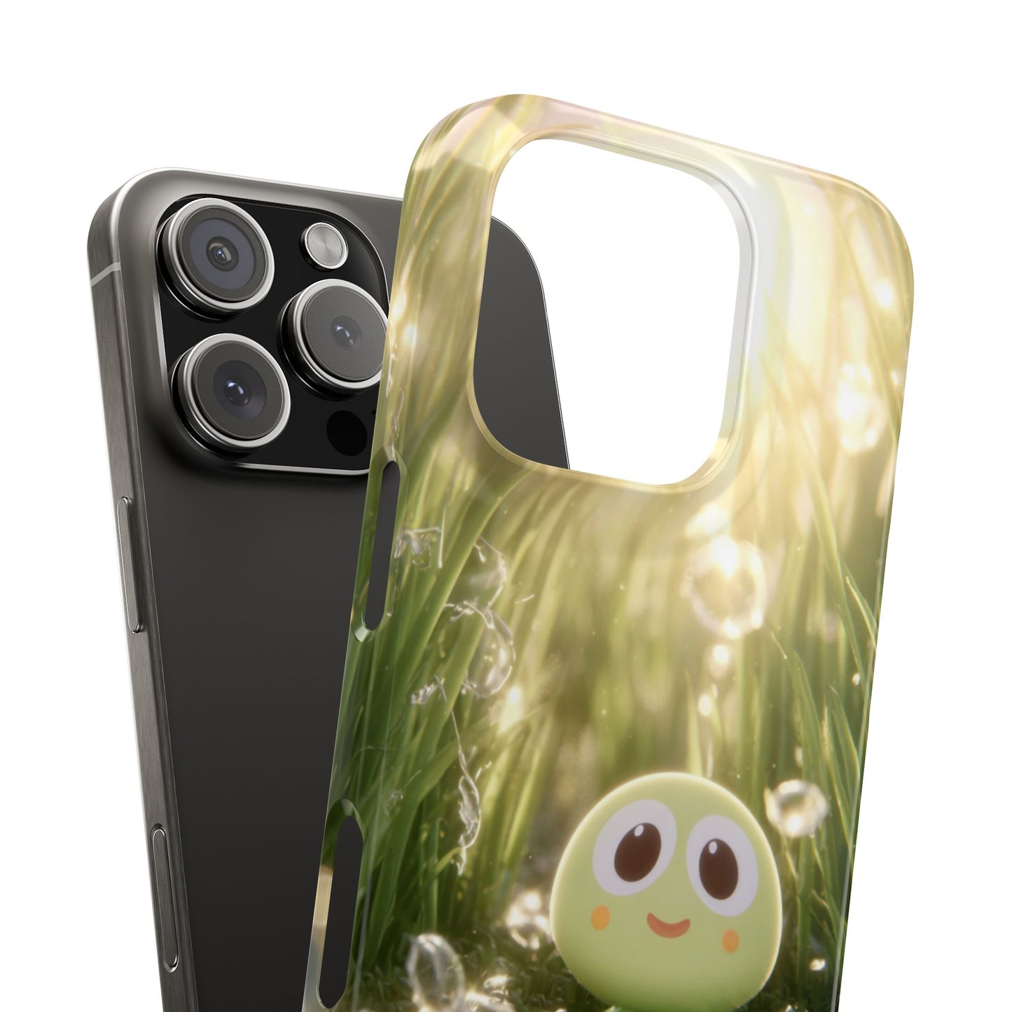 Cute Nature-Inspired Snap Case, Cartoon Phone Cover, Eco-Friendly Gift, Fun Accessory, Personalized Phone Case, Nature Lover's Gift