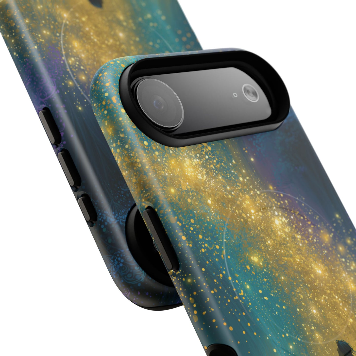 Mystical Nightfall Phone Case — Starry Silhouette Tough Magnetic Case