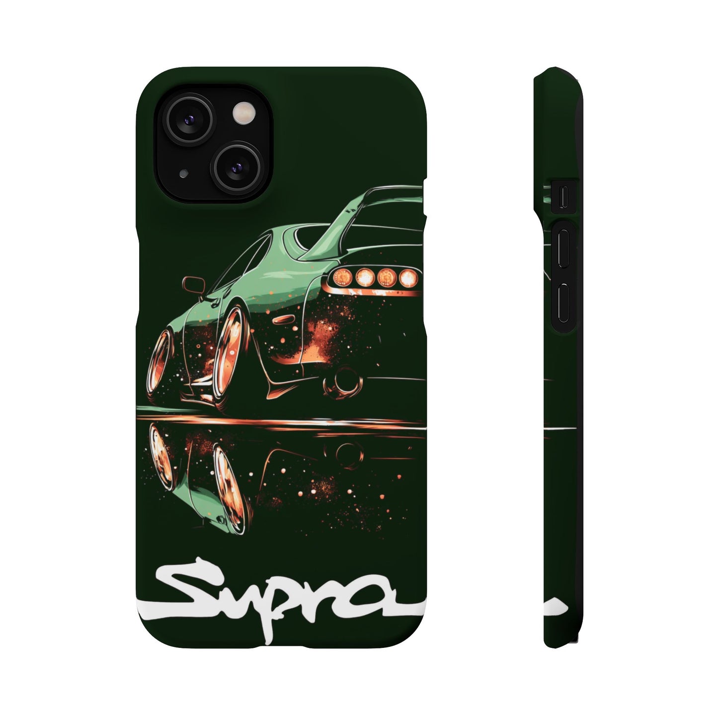 A80 MK4 Green Supra Art Snap Case and Protective Phone Cover For iPhone and Samsung