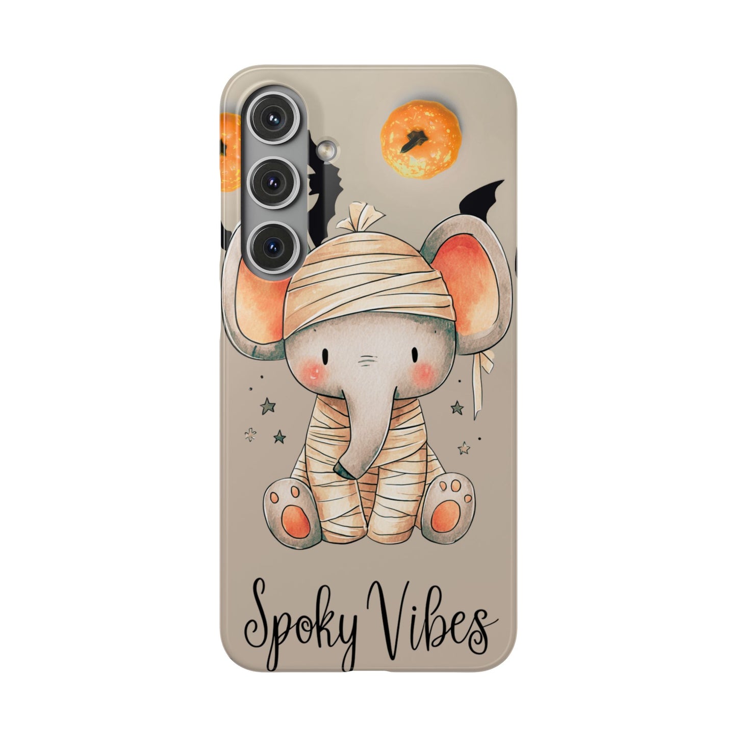 Halloween Vibe Elephant Snap Case for iPhone and Samsung