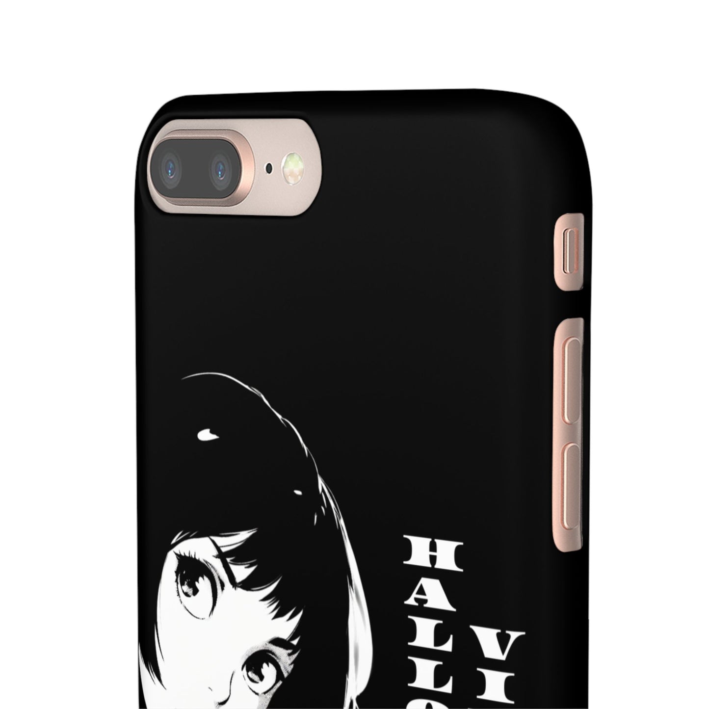 Halloween Vibes Snap Case Black and White Protective Phone Cover for iPhone and Samsung
