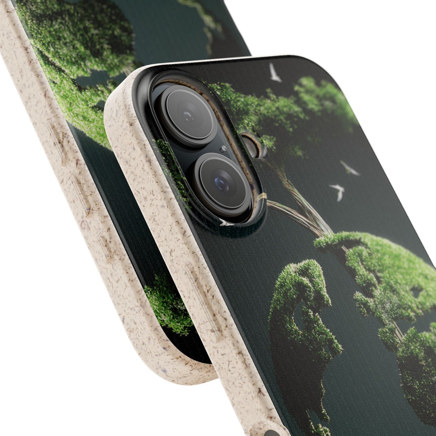 Eco-Friendly Phone Case with Nature Design, Sustainable iPhone Cover, Biodegradable Cellphone Accessories, Green Earth Gift, Earth Day [...]