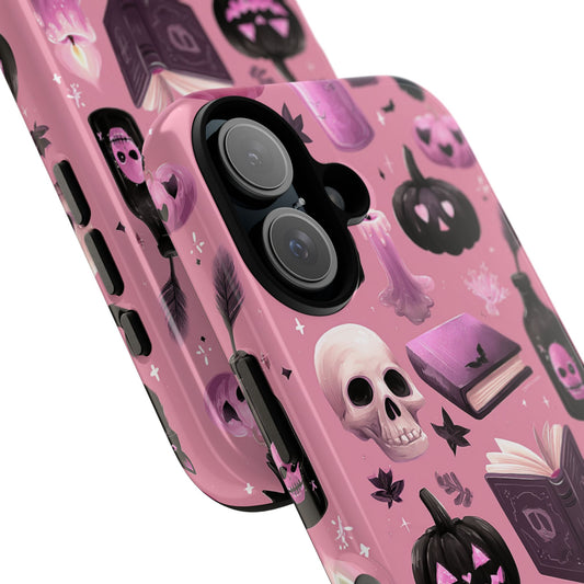 Spooky Phone Case - Halloween Design, Cute Costume Accessory, Fall Decor, Gift for Cat Lovers, Witchy Vibes, Trick or Treat