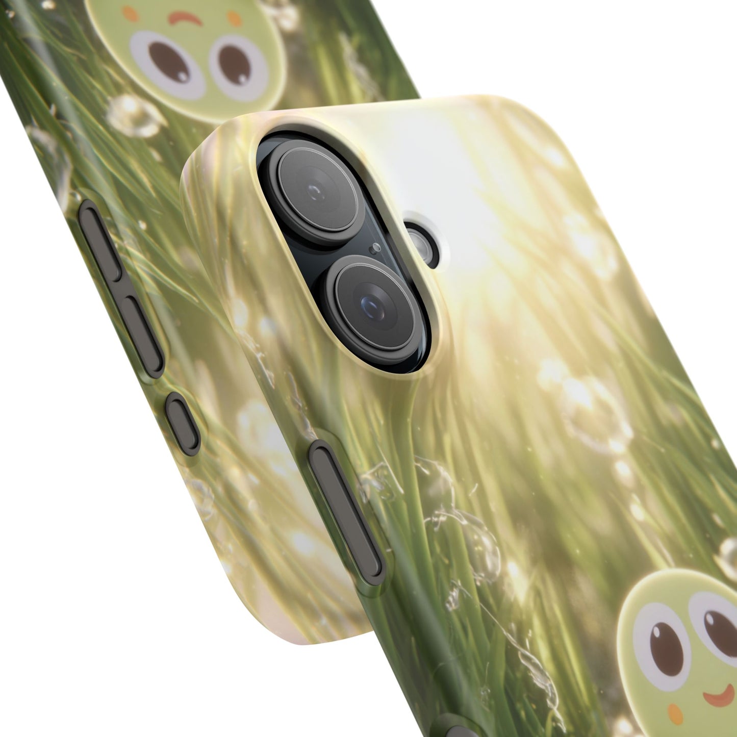 Cute Nature-Inspired Snap Case, Cartoon Phone Cover, Eco-Friendly Gift, Fun Accessory, Personalized Phone Case, Nature Lover's Gift