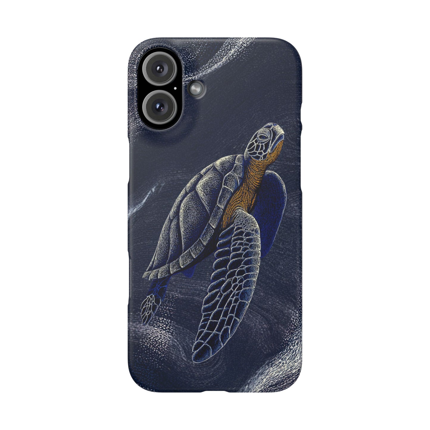 Marine Turtle Snap Case for Nature Lovers Phone Covers For Iphones and Samsungs Customization