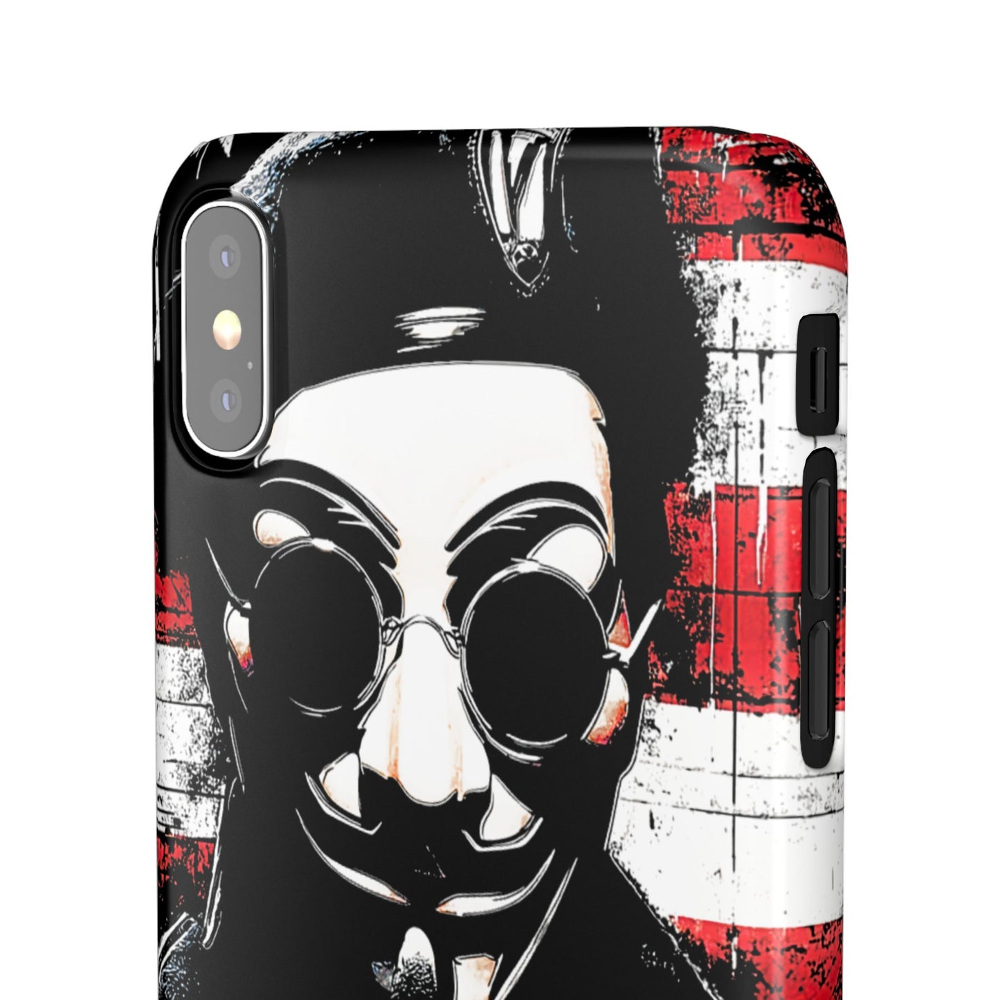 Anonimous & Guy Fawkes Art Snap Case and Protective Phone Cover For iPhone and Samsung