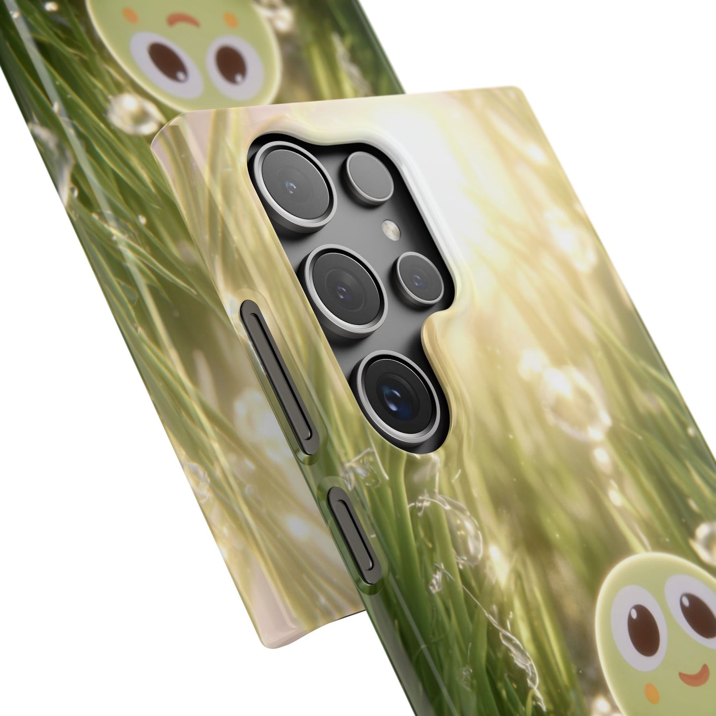 Cute Nature-Inspired Snap Case, Cartoon Phone Cover, Eco-Friendly Gift, Fun Accessory, Personalized Phone Case, Nature Lover's Gift