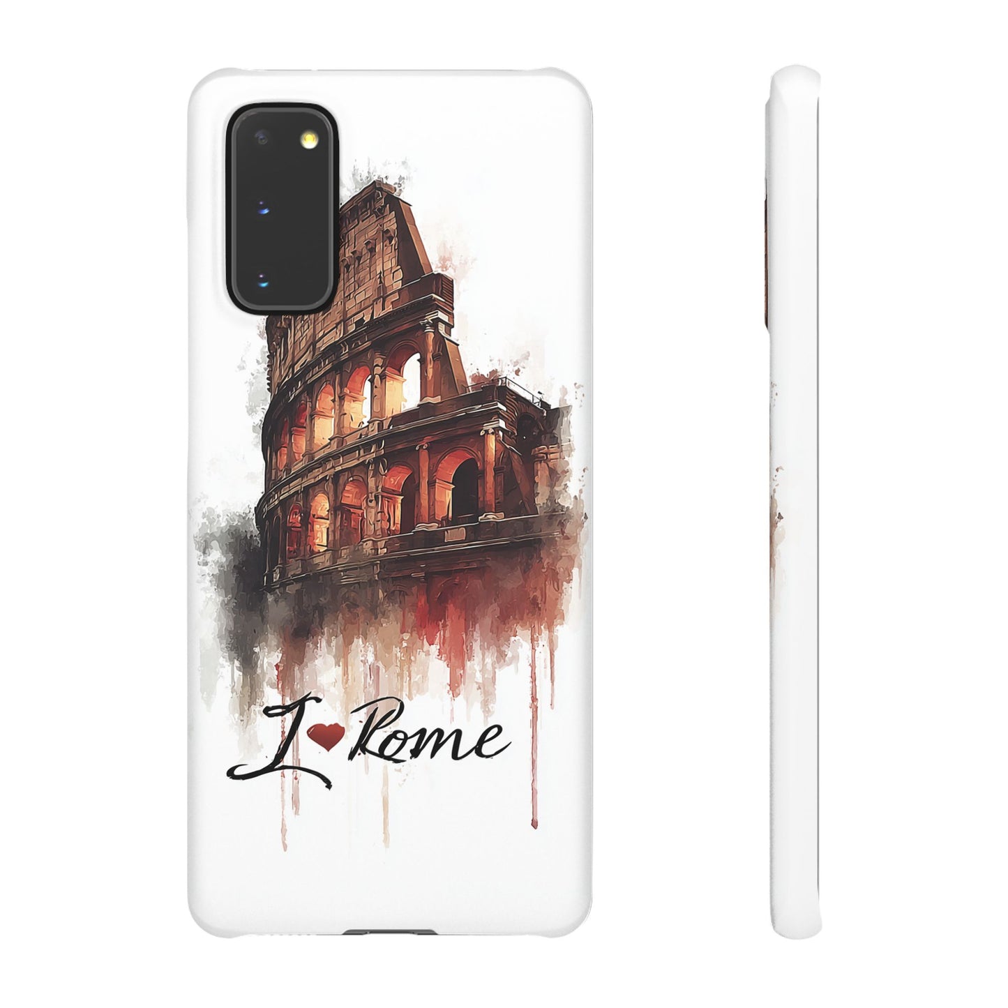 I Love Rome Snap Cases, Urban Phone Covers, Travel Accessories, Gift for Travelers, City Love Merch