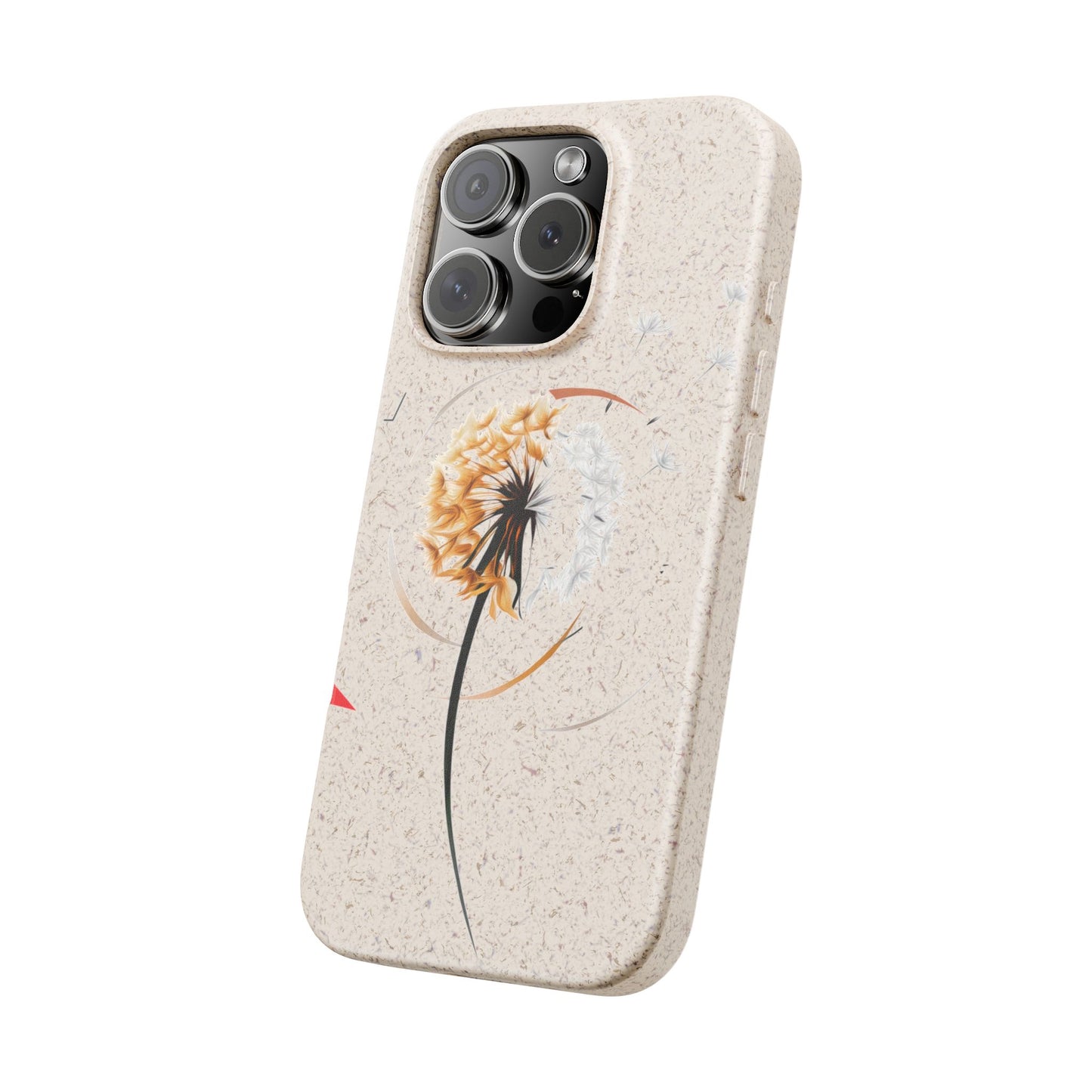 Plastic Free Eco-Friendly Phone Cases with Floral Design Sustainable Gift for Iphone and Samsungs