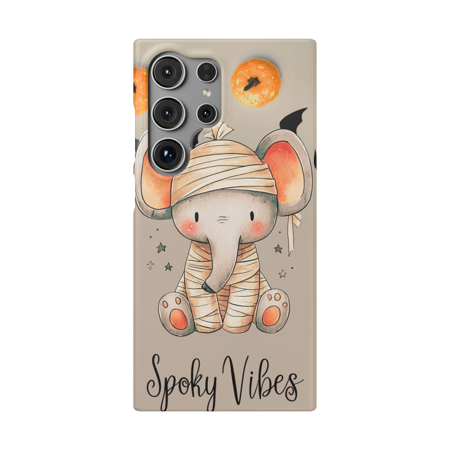 Halloween Vibe Elephant Snap Case for iPhone and Samsung