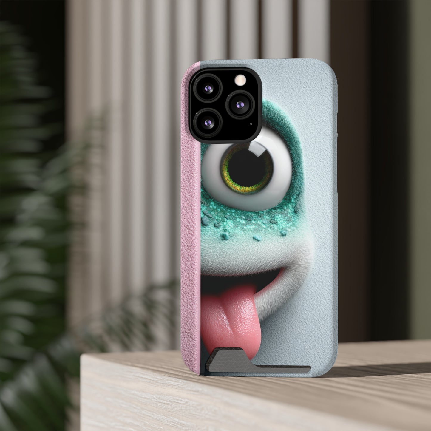 Funky Card Holder Phone Case - Whimsical Design, Cute Gift, Unique Accessories, Fun Mobile Cover, Stylish Phone Protection