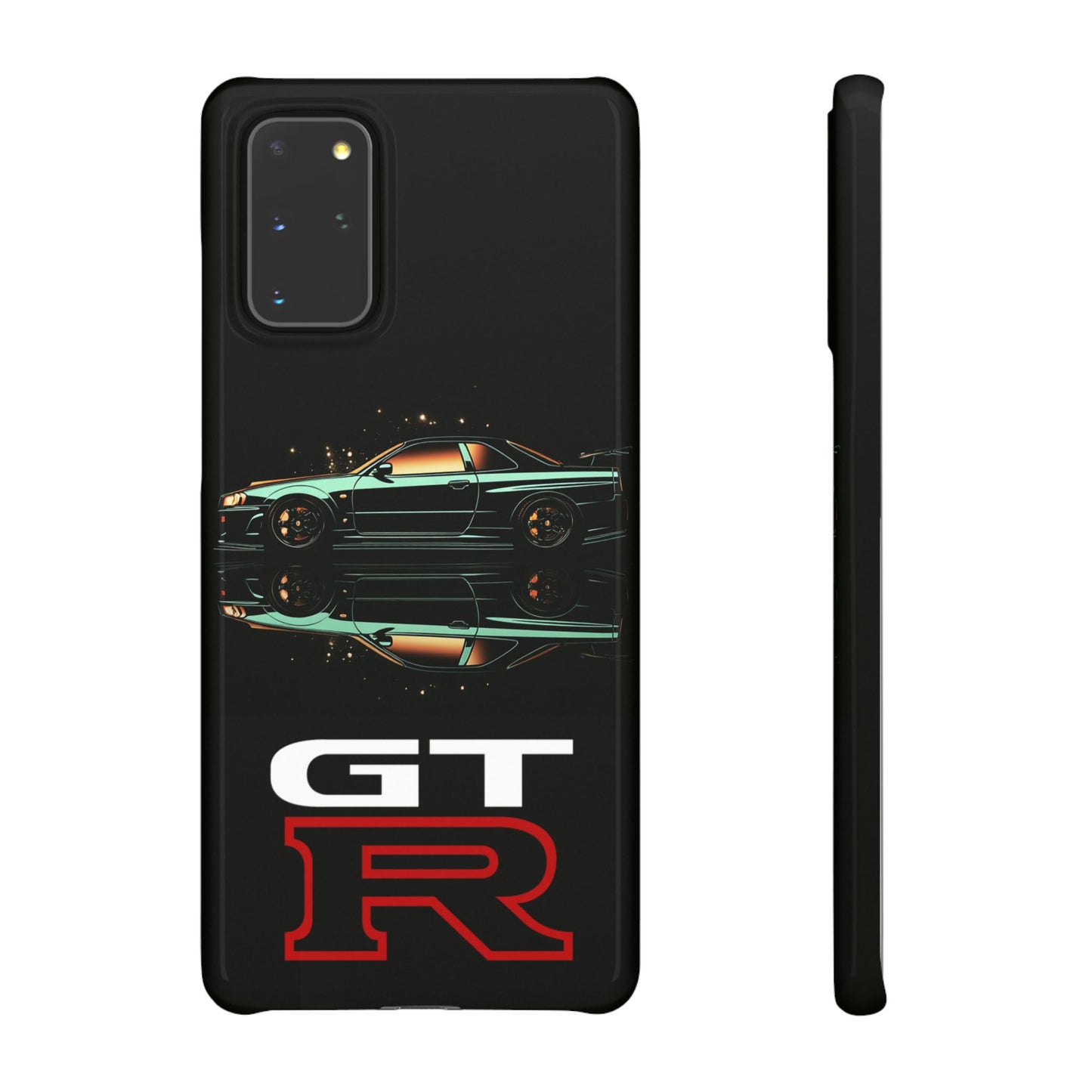 Green Skyleine R34 GTR Art Snap Case and Protective Phone Cover For iPhone and Samsung