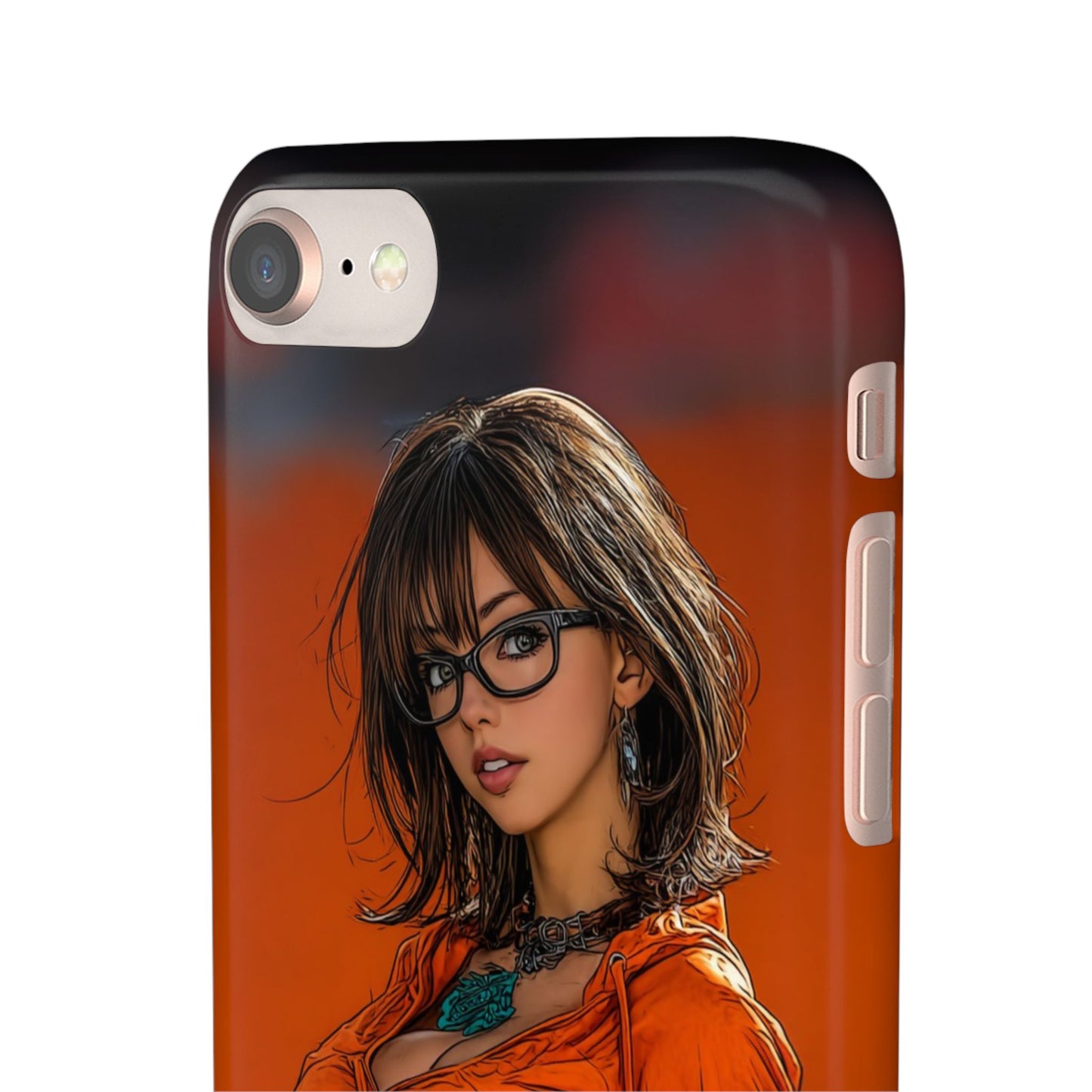 Velma Dinkley Cleveland Browns Fan Snap Cases, Phone Cover, Cartoon Style Art, Custom Case, Protective Shell