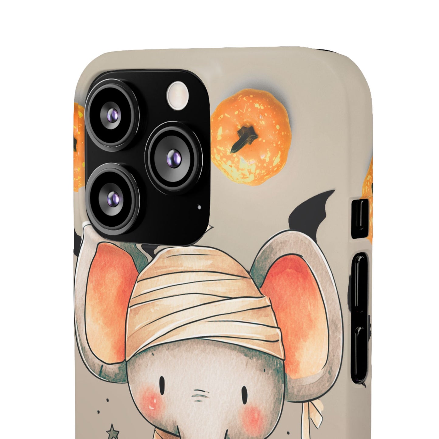 Halloween Vibe Elephant Snap Case for iPhone and Samsung