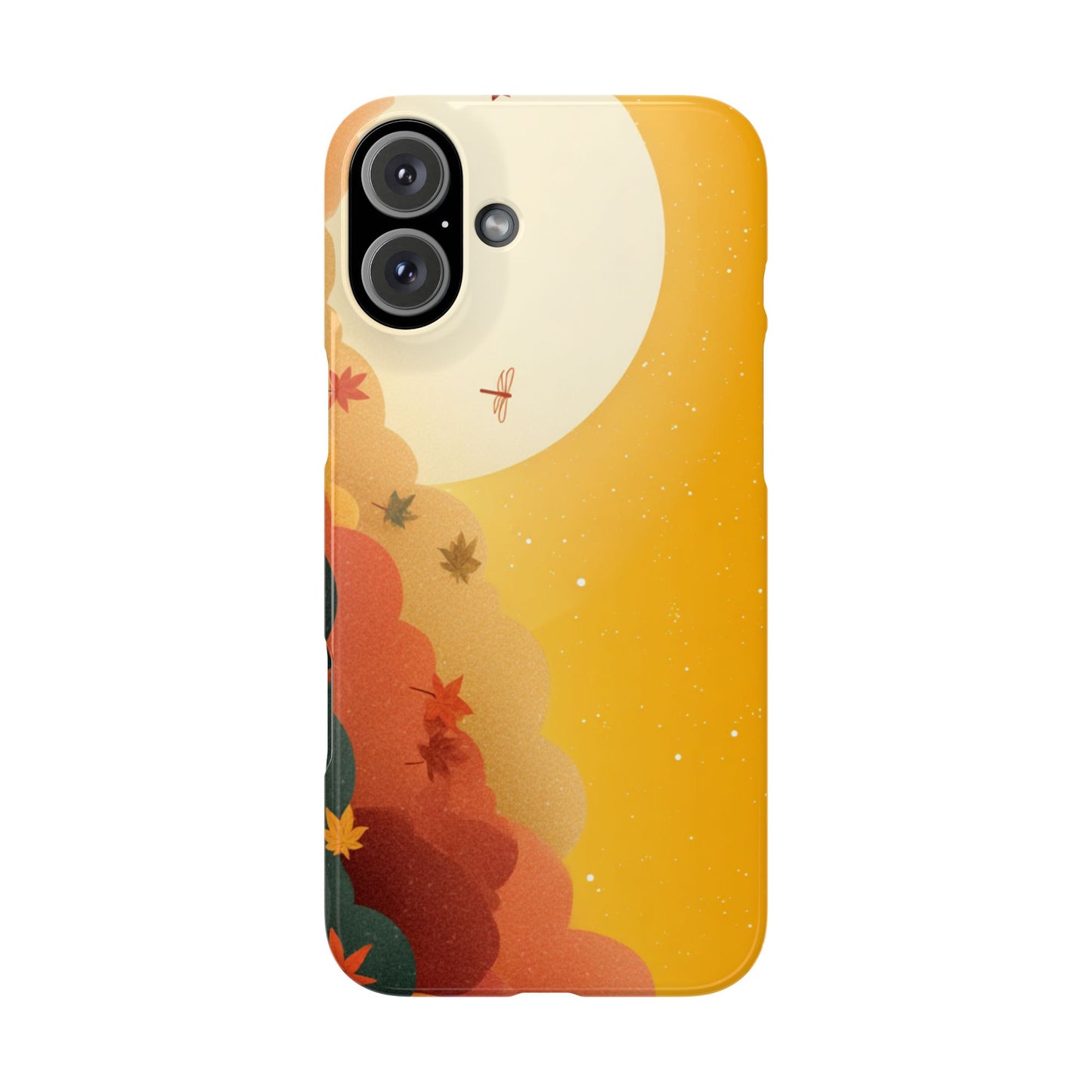 Autumn Sunset Snap Case, Fall Phone Cover, Nature-Themed Accessory, Gift for Her, Seasonal Aesthetic