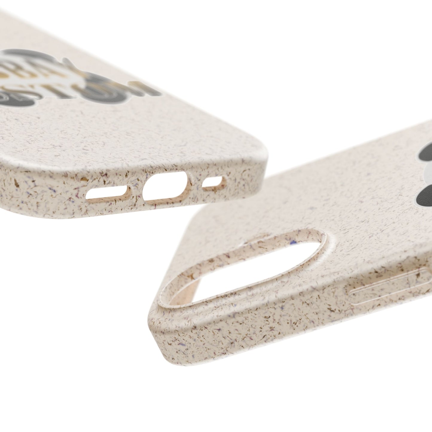 Biodegradable Panda Phone Case — Eco-Friendly Customizable iPhone Cover