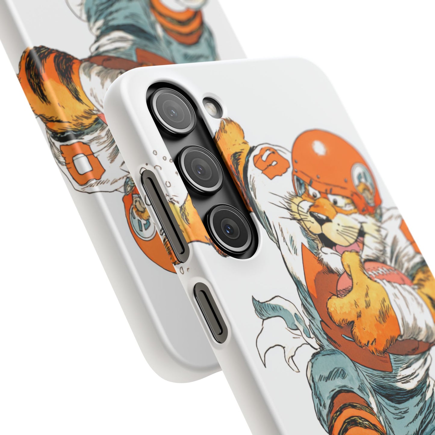 Cincinnati Bengals Snap Cases, Football Fans Phone Case, Tiger Cartoon Art Design, Football Lover Gift, Protective Phone Cover