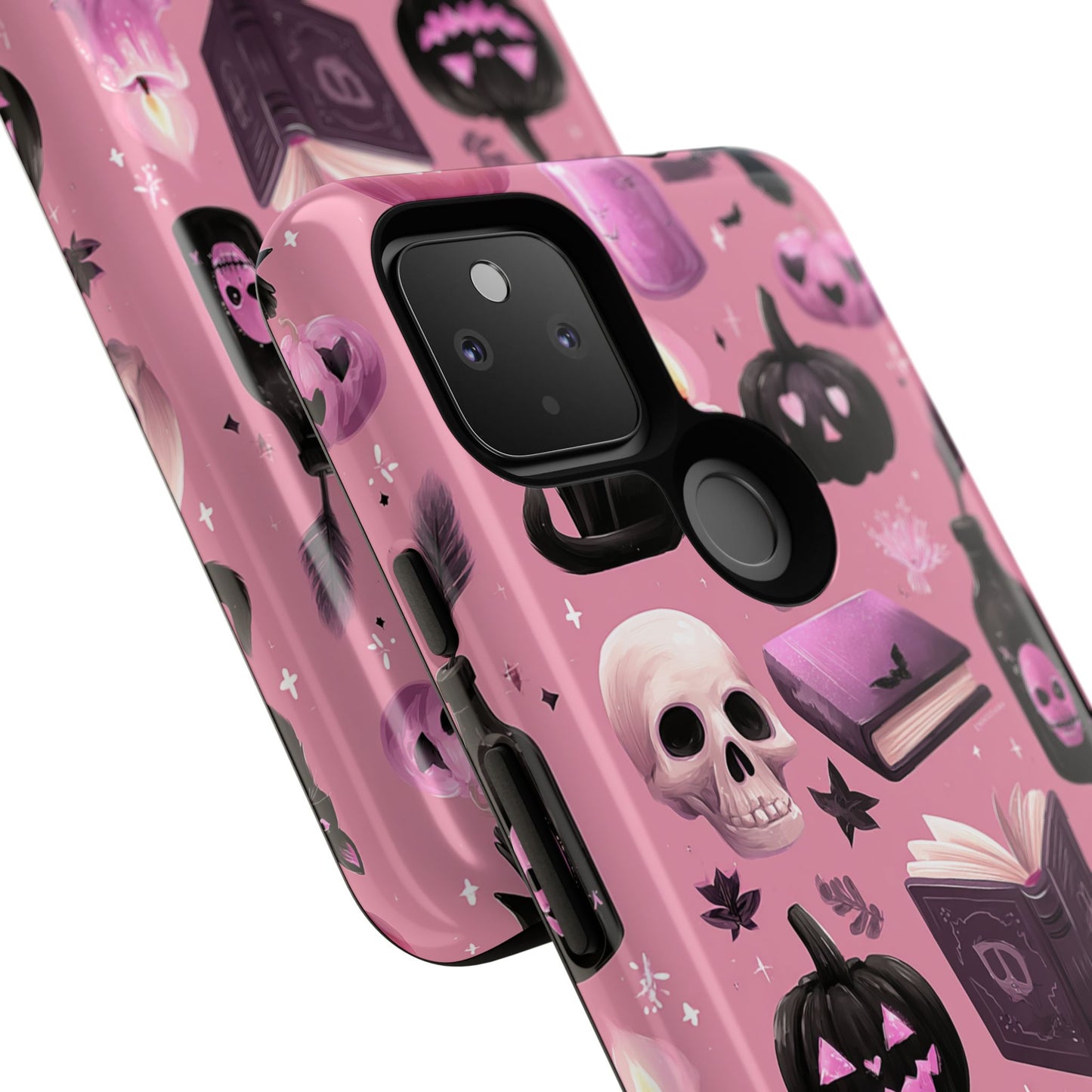 Spooky Phone Case - Halloween Design, Cute Costume Accessory, Fall Decor, Gift for Cat Lovers, Witchy Vibes, Trick or Treat