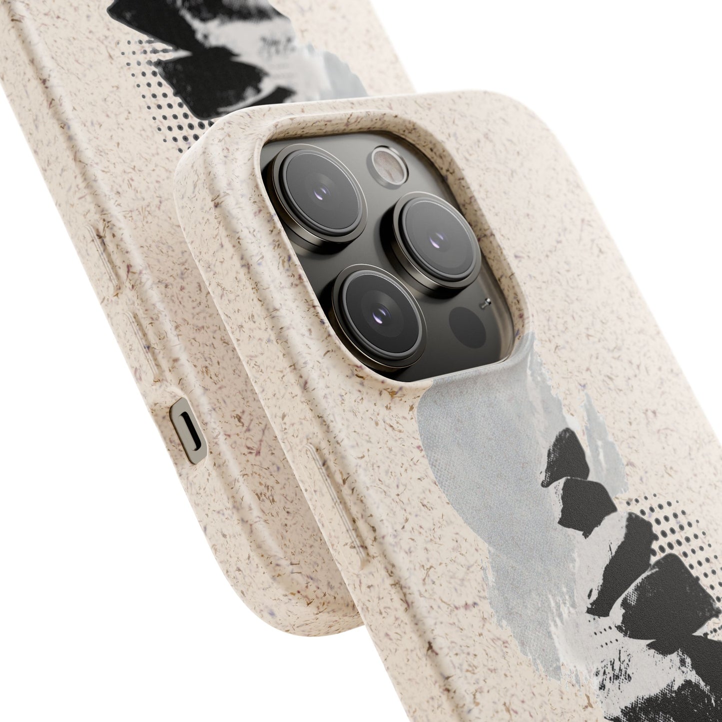 Biodegradable Plastic Free Phone Case Minimalistic Cairn Design Suitable For Iphones And Samsungs