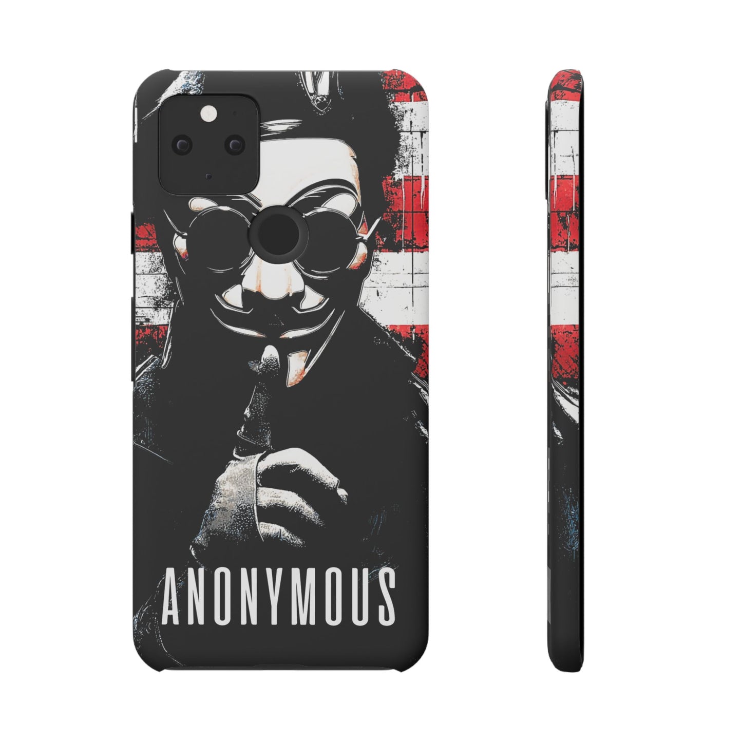 Anonimous & Guy Fawkes Art Snap Case and Protective Phone Cover For iPhone and Samsung