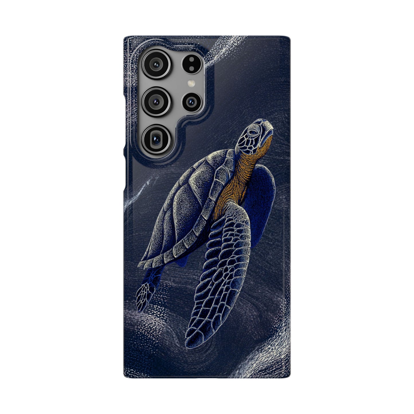 Marine Turtle Snap Case for Nature Lovers Phone Covers For Iphones and Samsungs Customization