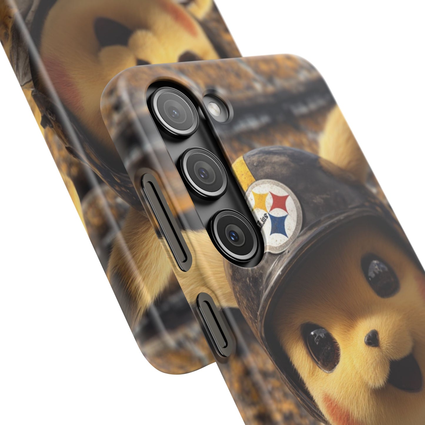 Fun Character Sports Snap Case, Phone Case, Fun Tech Accessory, Cute Gift for Gamers, Football Lovers, Kids.