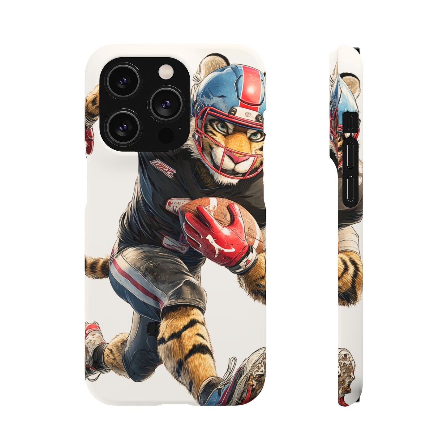 Sporty Animal Snap Cases for Phone, Unique Art, Gift for Sports Lovers, Fun Design for Gamers, iPhone Accessories