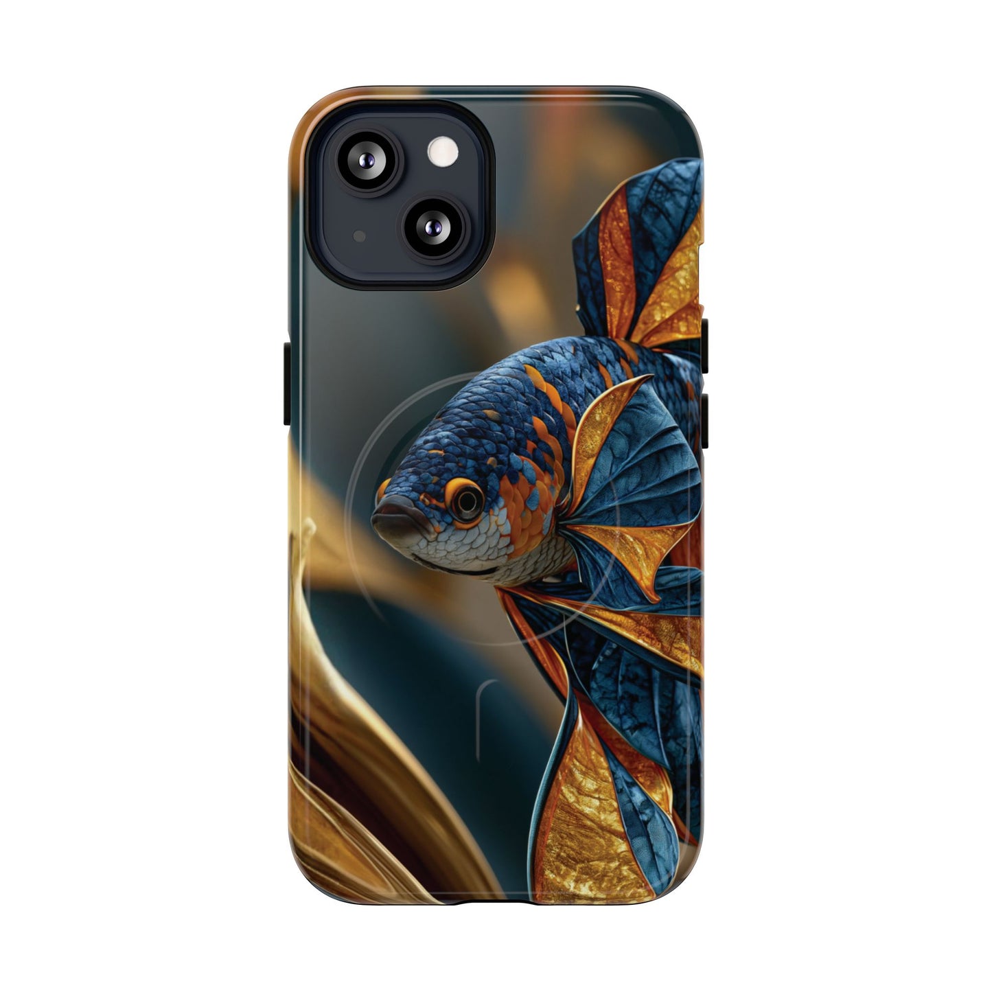 Koi Fish Tough Magnetic Phone Case — Protective Artistic Fish Design