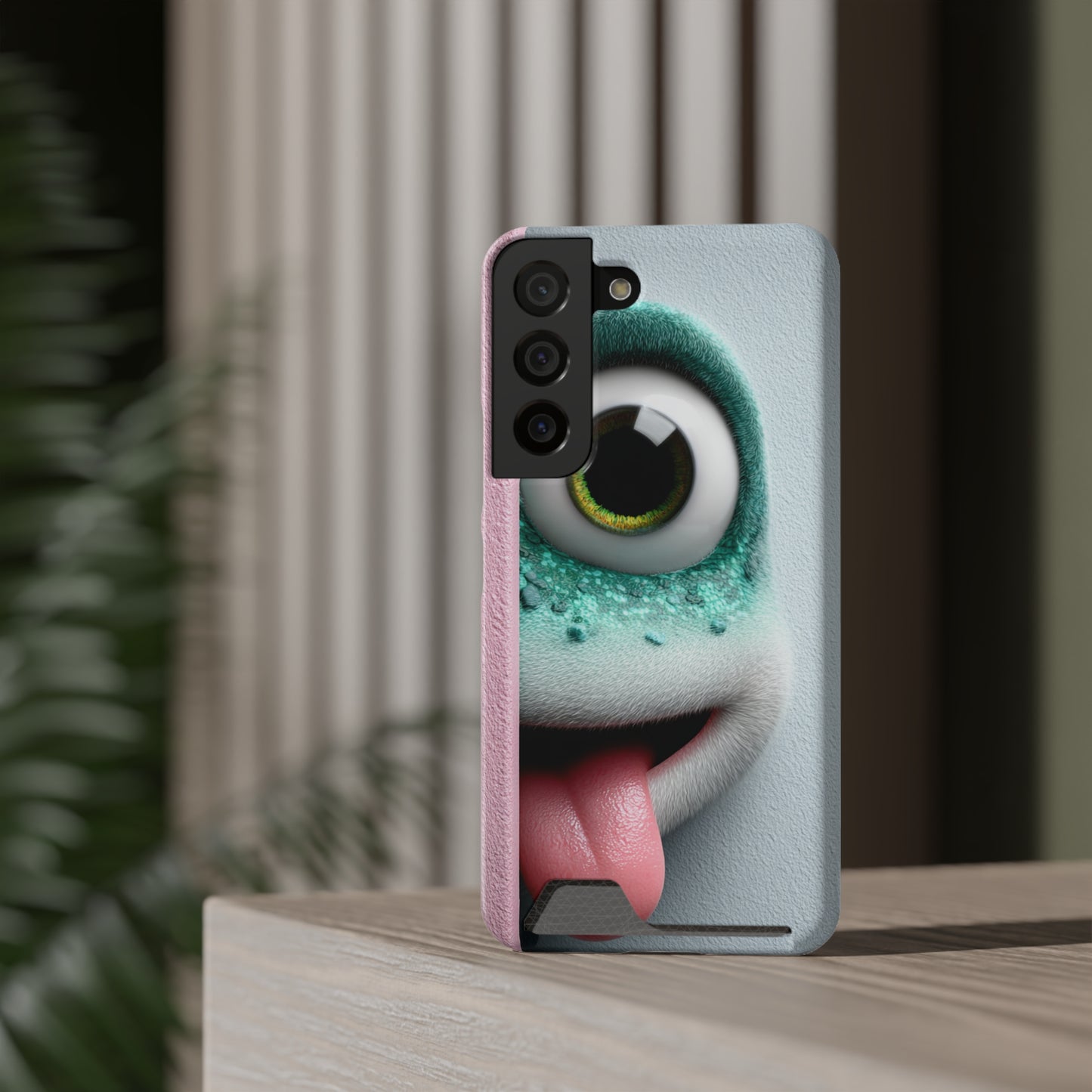 Funky Card Holder Phone Case - Whimsical Design, Cute Gift, Unique Accessories, Fun Mobile Cover, Stylish Phone Protection