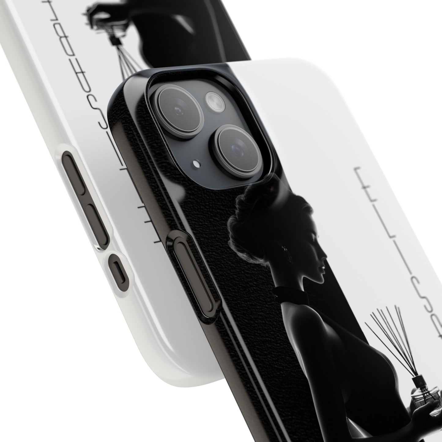 Custom Black and White Snap Case for Women Phone Cover for iPhone and Samsung