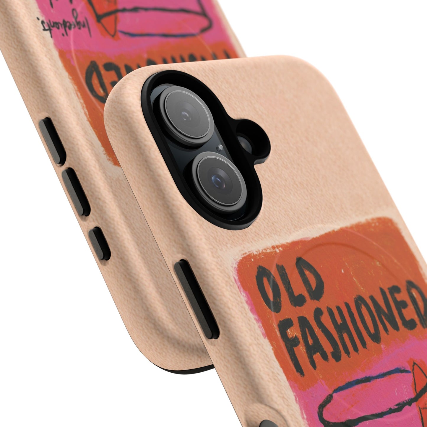 Old Fashioned Phone Case — Retro Cocktail iPhone Magnetic Case