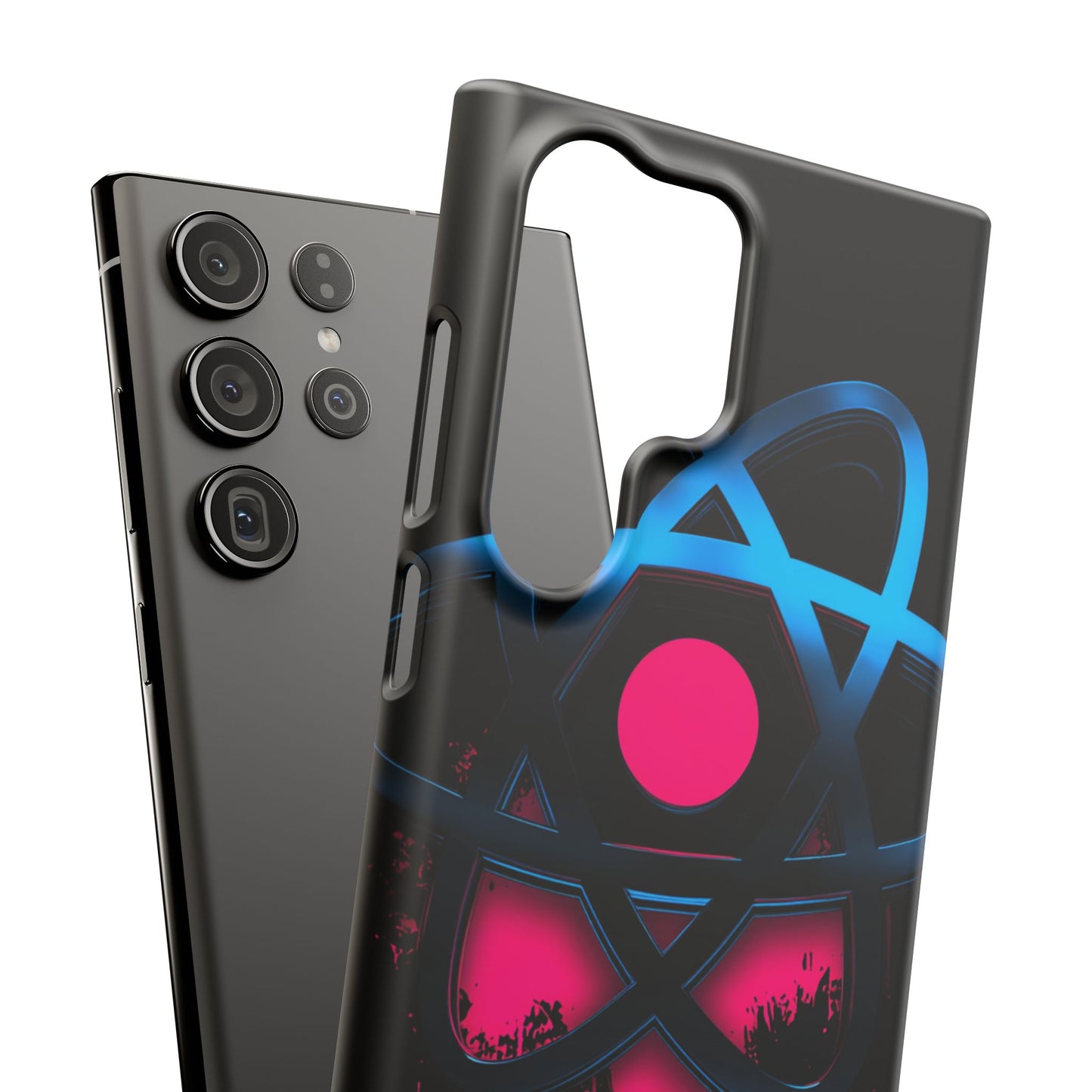 Vibrant Snap Cases for Science Lovers, Phone Cover, Geek Gift, Vibrant Design, Technology Accessories, Unique Phone Case