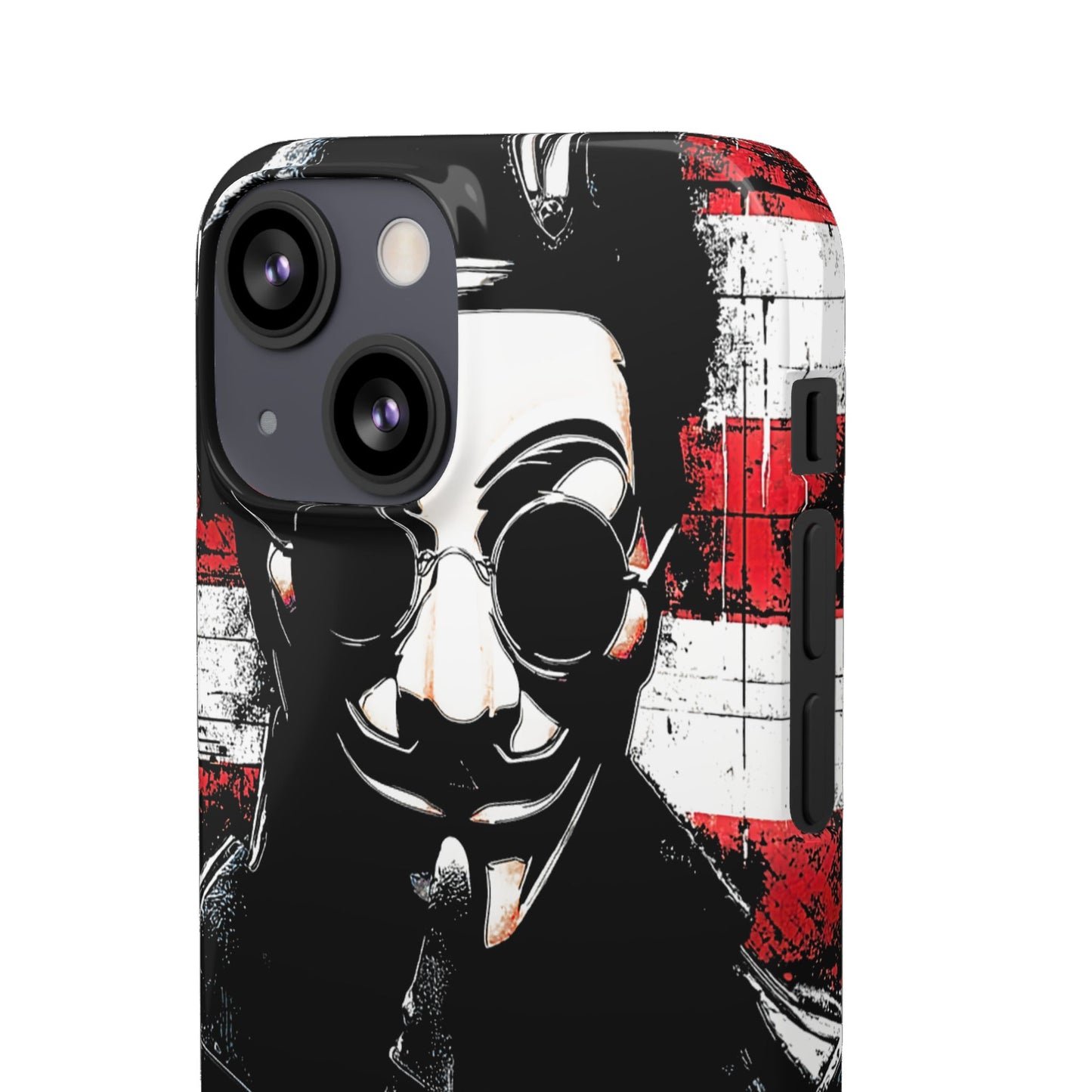 Anonimous & Guy Fawkes Art Snap Case and Protective Phone Cover For iPhone and Samsung