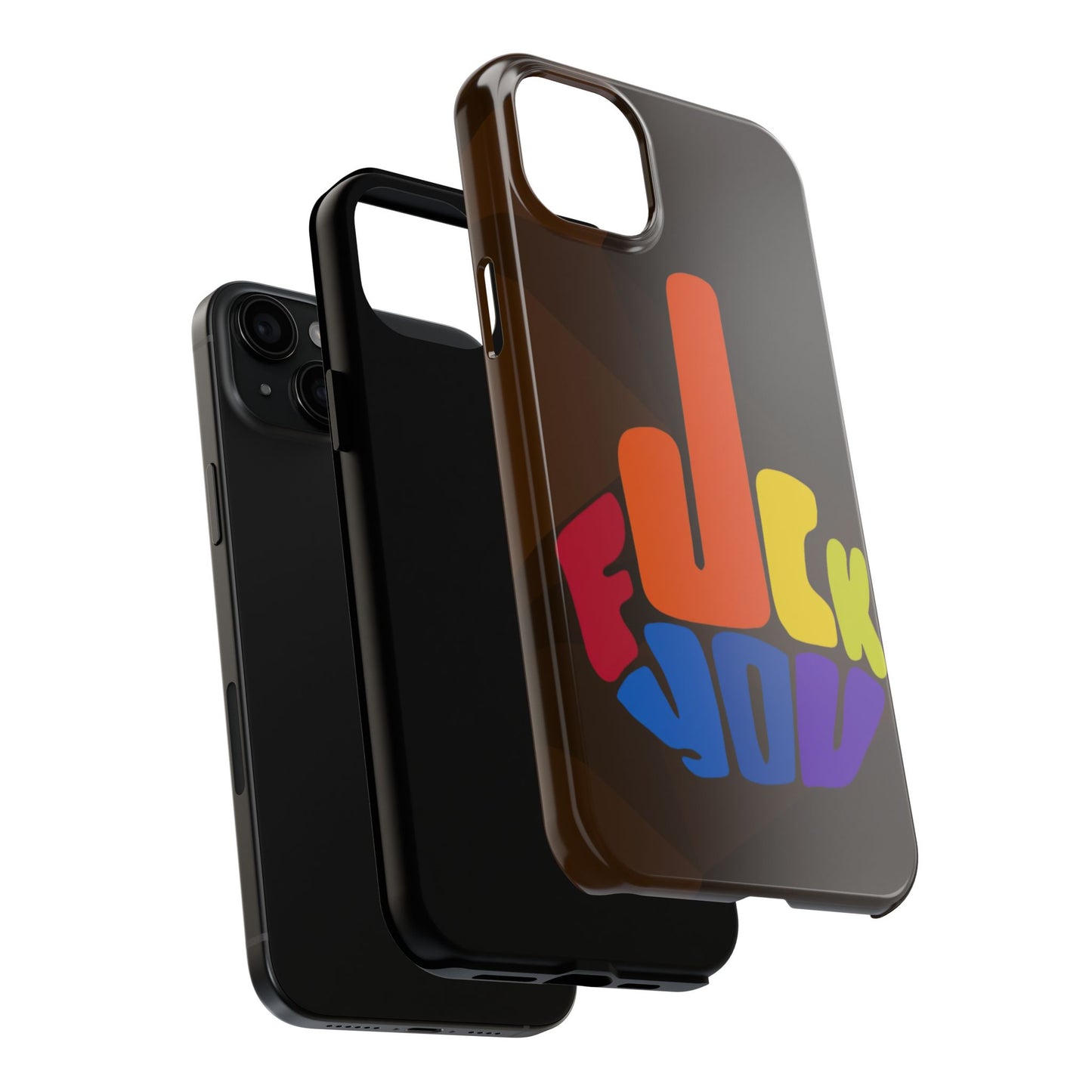 F**K You iPhone 17 Tough Phone Case — Creative Protection for Your iPhone