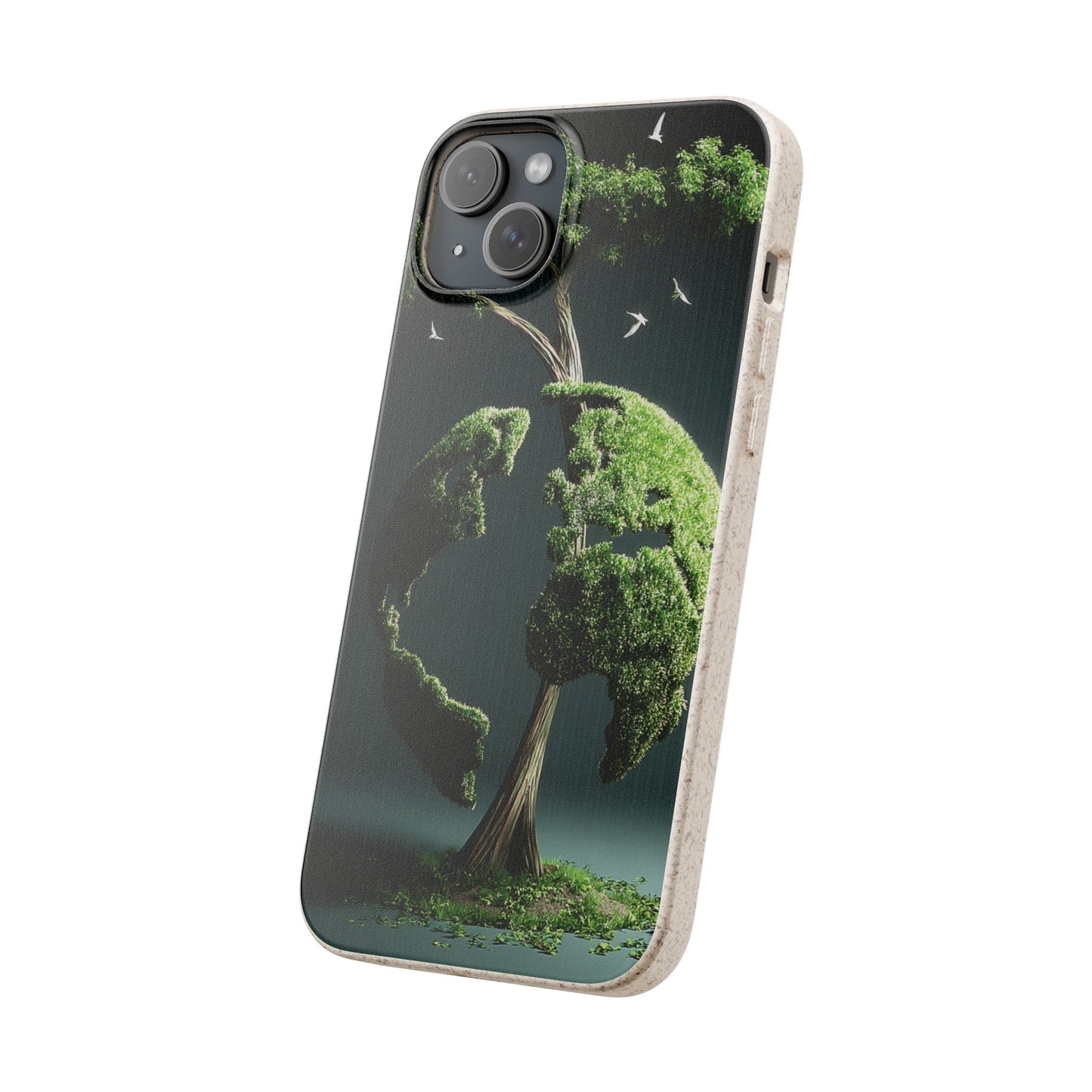 Eco-Friendly Phone Case with Nature Design, Sustainable iPhone Cover, Biodegradable Cellphone Accessories, Green Earth Gift, Earth Day [...]