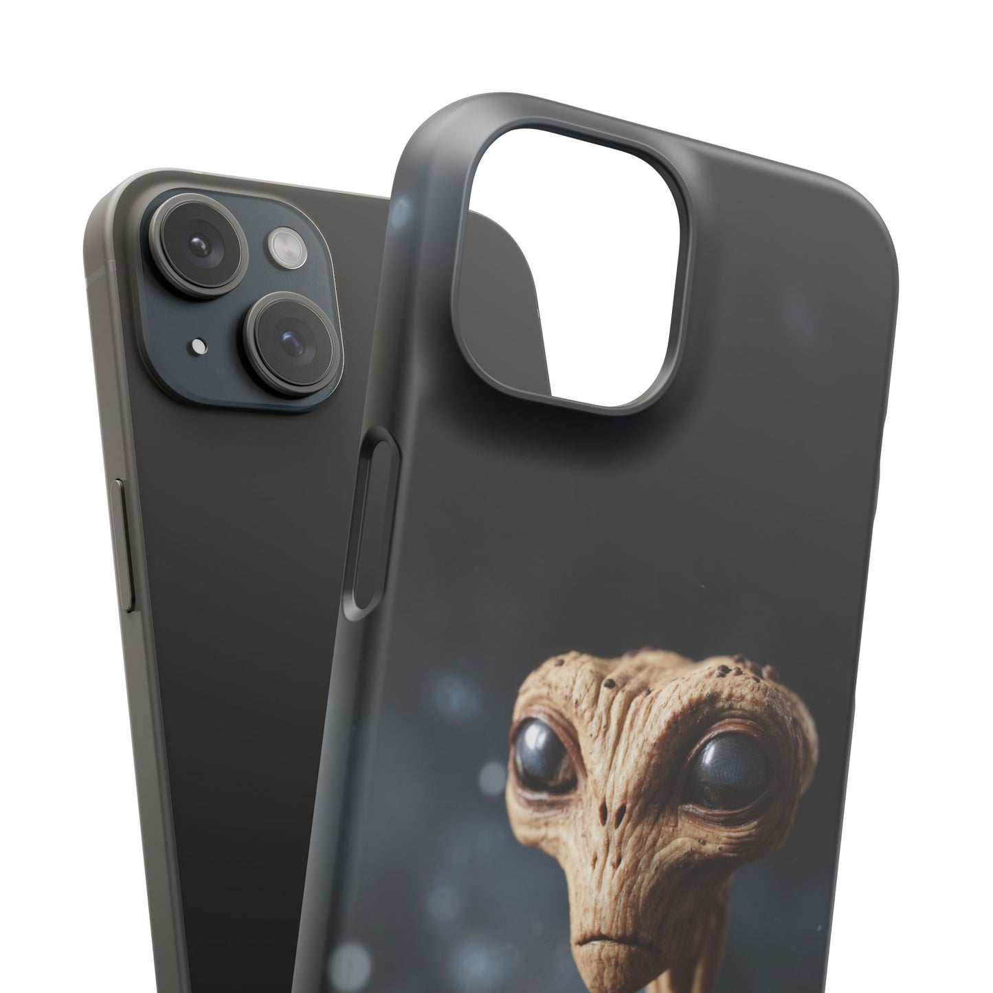 Alien Coffee Snap Case, Unique Phone Cover, Pop Culture Accessory, Gift for Sci-Fi Lovers, Customizable Phone Case