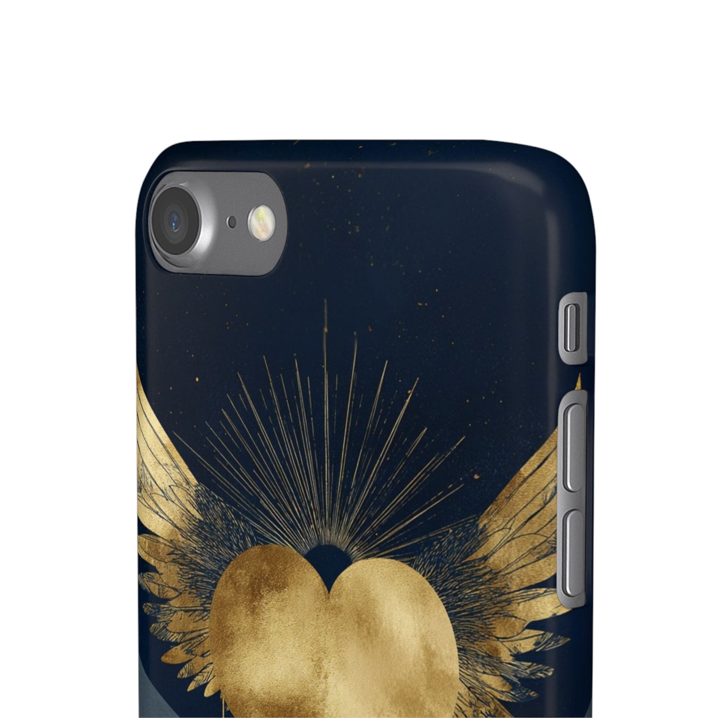 Heart Wing Snap Case, Elegant Phone Cover, Unique Gift, Artistic Accessory, Protective Case for Love and Romance