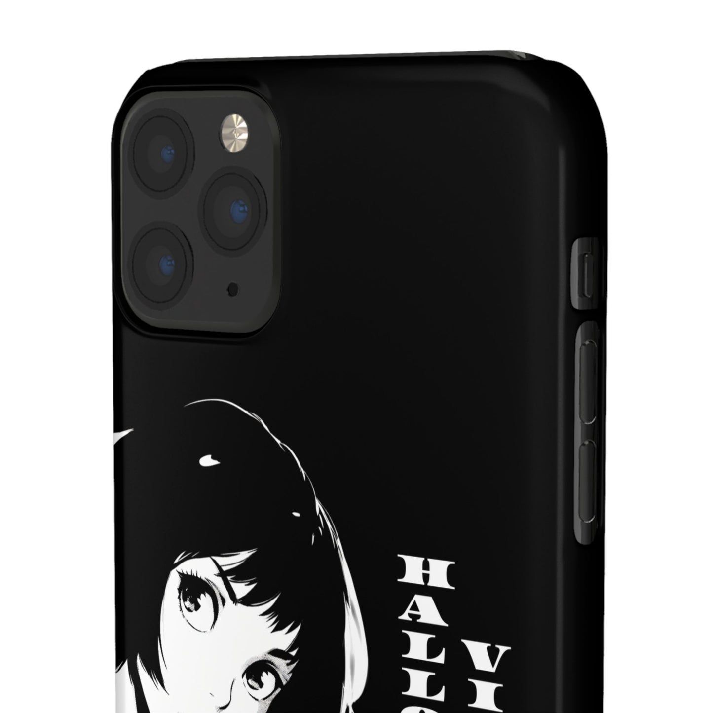 Halloween Vibes Snap Case Black and White Protective Phone Cover for iPhone and Samsung